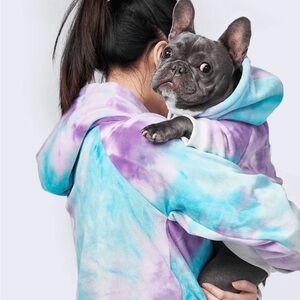 Tie-Dye Human Hoodie XXL